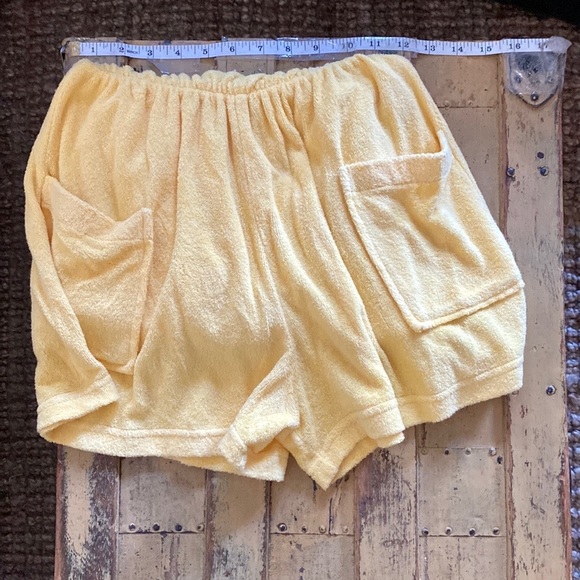 70s RETRO TERRY ROMPER STRAPLESS ROMPER TERRYCLOTH PLAYSUIT S - Picture 15 of 17